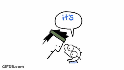 Man Talking To Another Man Saying You Said Buddy GIF