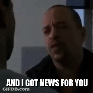 Man Talking To Another Man Says And I Got News For You GIF