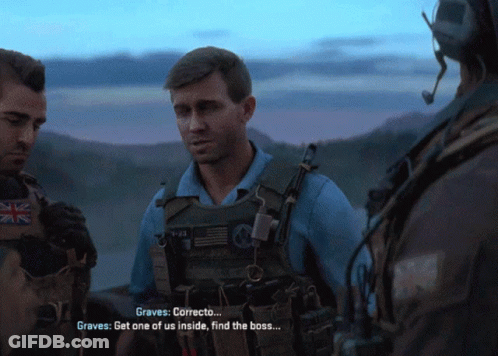 Man Talking To Graves GIF