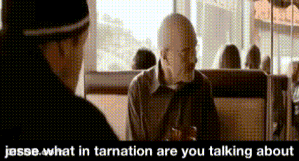 Man Talking To Woman In Diner Jesse What GIF