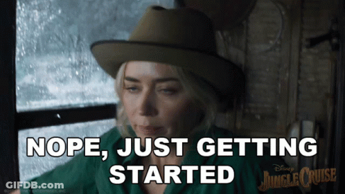 Man Talking To Woman Not A Fun Vacation GIF