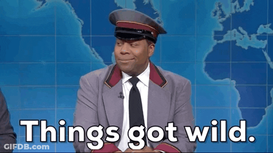 Man Talks About Wild Things GIF