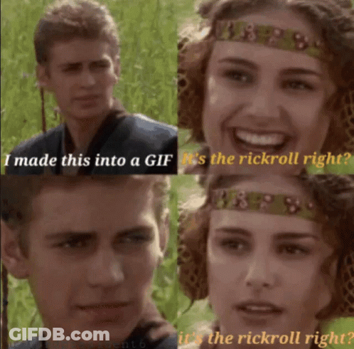Man Telling Woman I Made This Into GIF