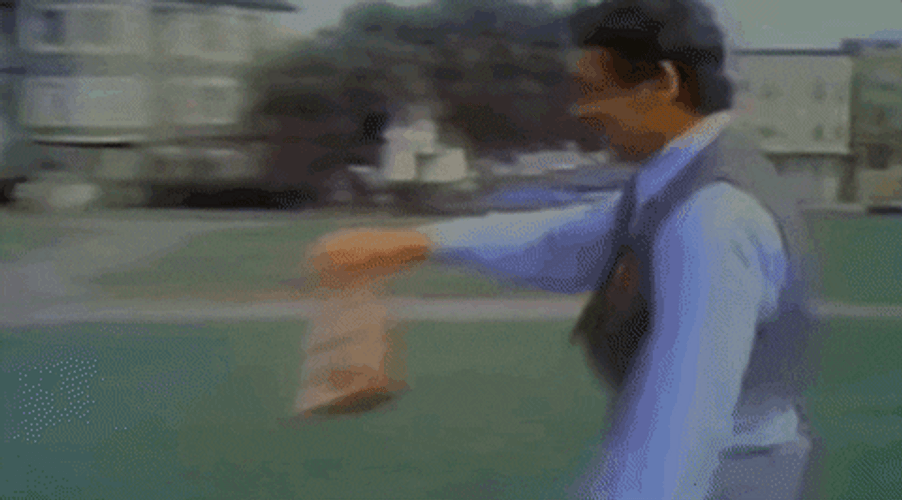 Man Throw Smelly Garbage GIF