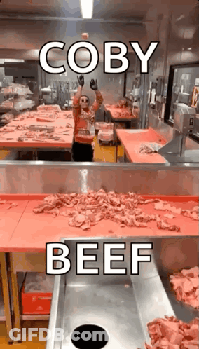 Man Throwing Ball In Kitchen GIF