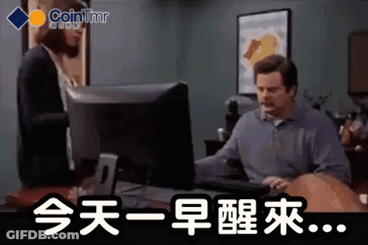 Man Throwing Computer And Coin GIF