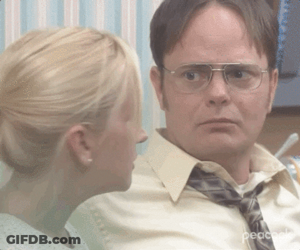 Man Throwing Up At Girl GIF