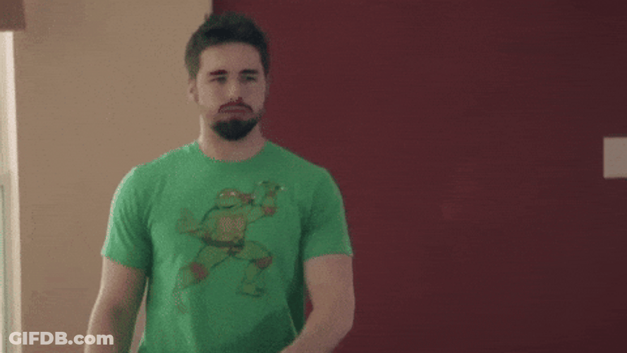 Man Throwing Up Mr Nasty Time GIF