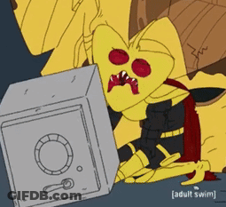 Man Thrown Out Of Safe Adult Swim GIF