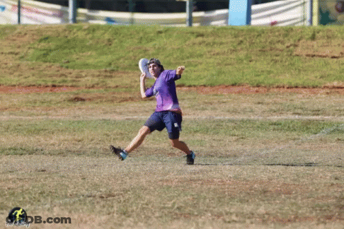 Man Throws Frisbee Thewasabicode.tumblr GIF