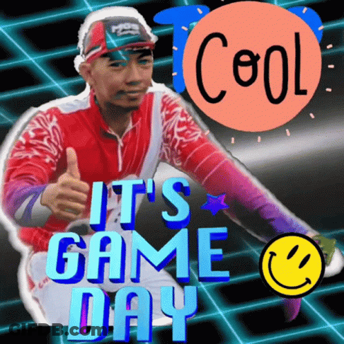 Man Thumbs Up It's Game Day GIF