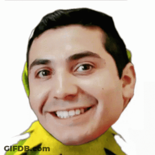 Man To Kermit Yay GIF