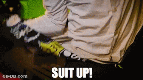 Man Torso With Suit Up GIF