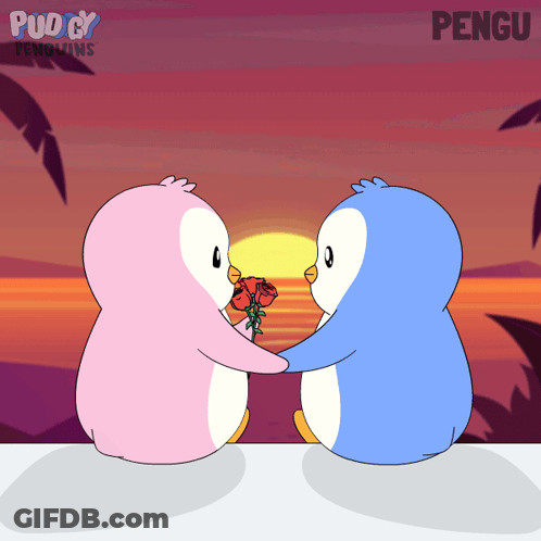 Man Touching Woman's Nose With Fist GIF