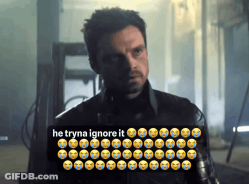 Man Tryna Ignore It GIF