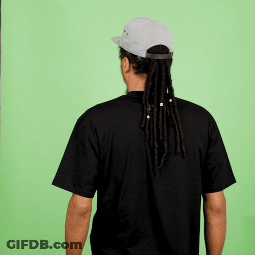 Man Turn Around Good Thinking GIF