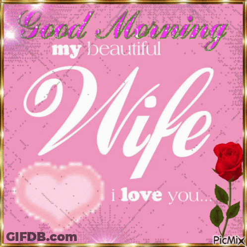 Man Tying Woman's Tie Good Morning GIF