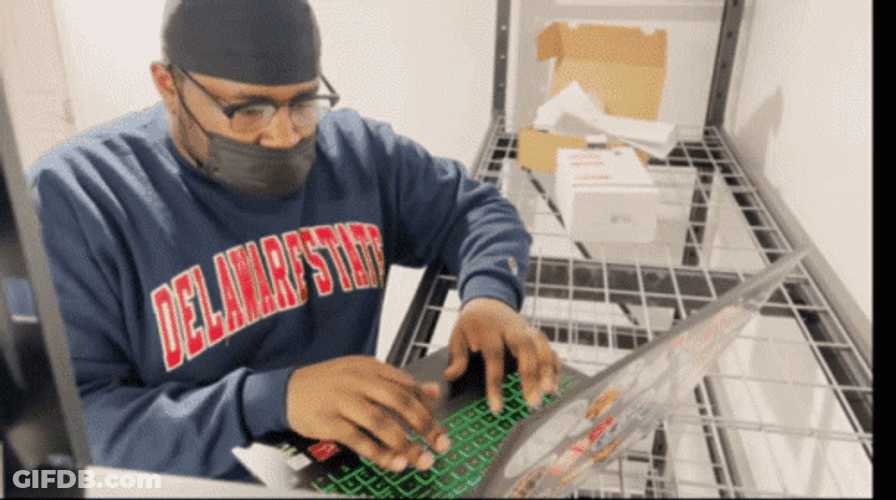 Man Typing Fast Laptop GIF