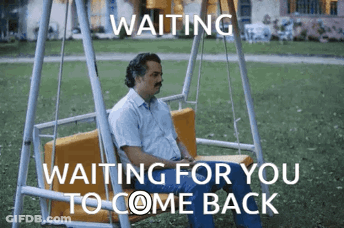 Man Waiting Waiting For You To Come Back GIF