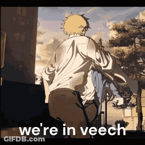 Man Walking Dog On Leash In Brick Building GIF