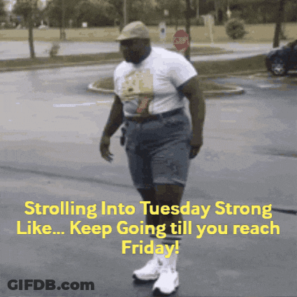 Man Walking Down Street GIF