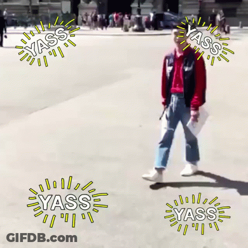 Man Walking Down Street Yass GIF