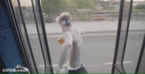 Man Walking Fast GIF