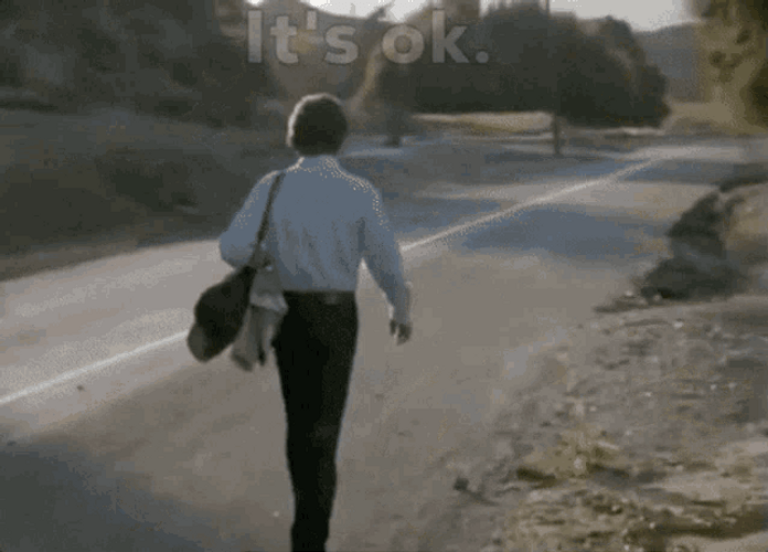 Man Walking Goodbye GIF