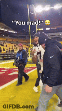 Man Walking On Field You Mad GIF