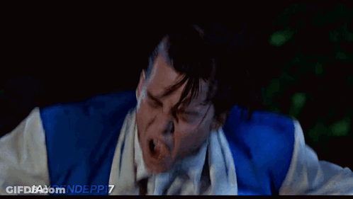 Man Watches Baseball Game On TV GIF