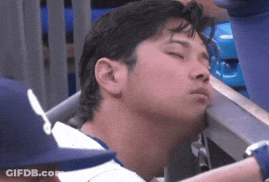 Man Watching Baseball Game GIF