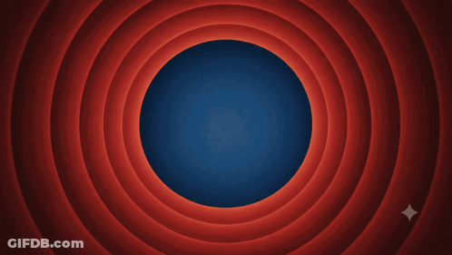 Man Waving That's All Folks GIF