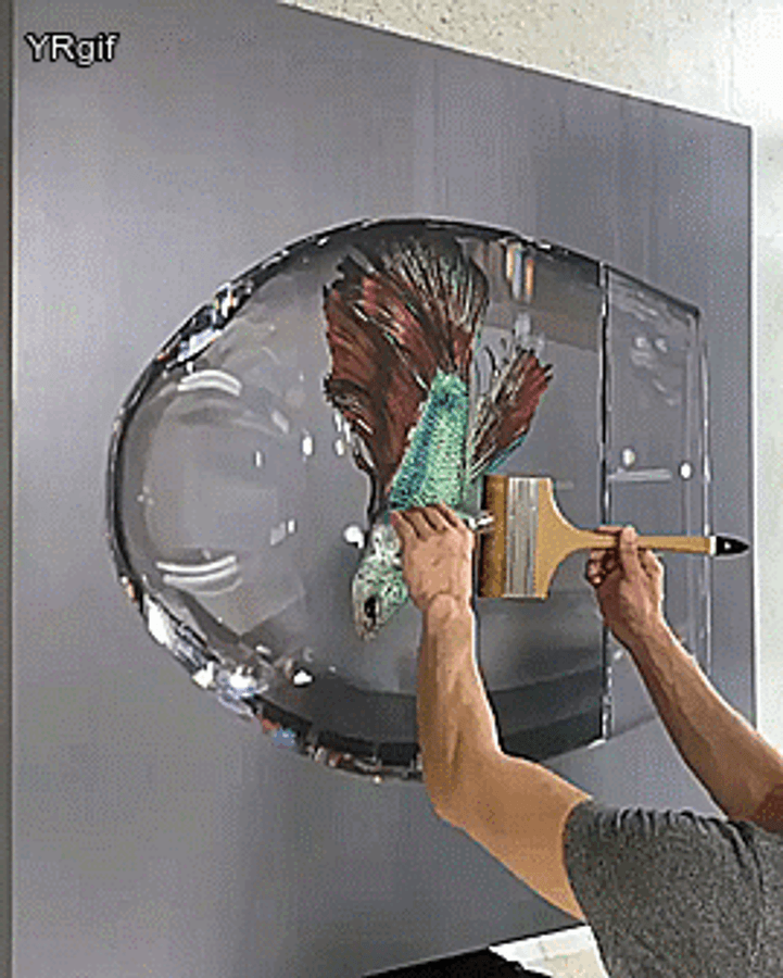 Man Wax On Wax Off His Art GIF