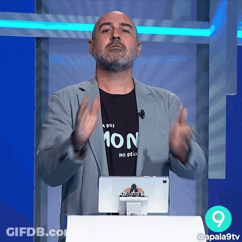 Man Wearing 10 N Ho Deix Shirt GIF