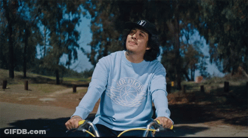 Man Wearing Air Dior Sweater GIF