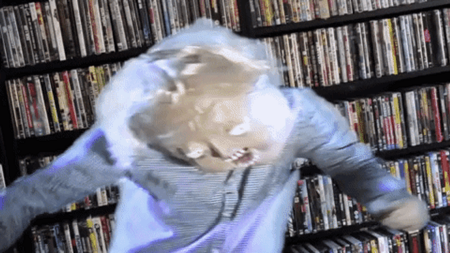 Man Wearing Alien Mascot Does Bad Dancing GIF