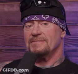 Man Wearing Bandana And Sunglasses Talking Into Microphone GIF
