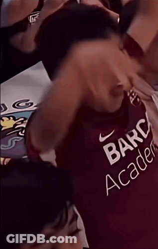 Man Wearing Barc Academy Shirt GIF