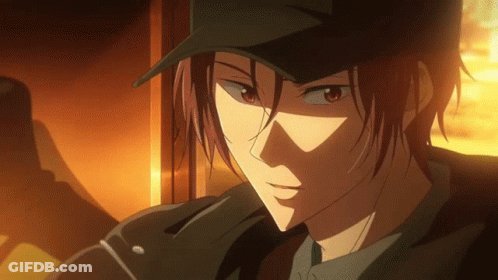 Man Wearing Baseball Cap Close Up GIF
