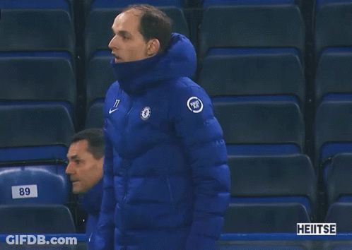 Man Wearing Blue Jacket With Word Heitse GIF
