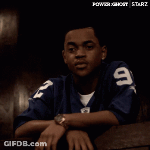 Man Wearing Blue Jersey Number 9 GIF