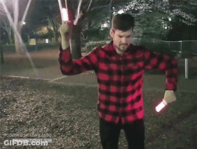 Man Wearing Checkered Weird Dance GIF