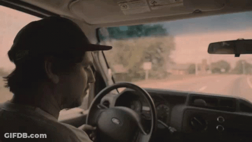 Man Wearing Coca Cola Hat GIF