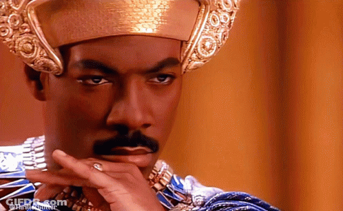 Man Wearing Crown And Necklace Thrillseeker GIF