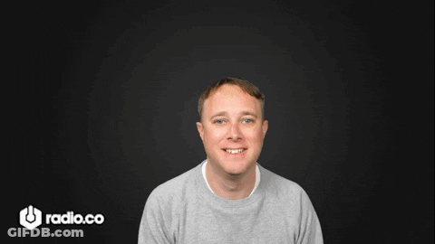 Man Wearing Crown With Radio.co GIF