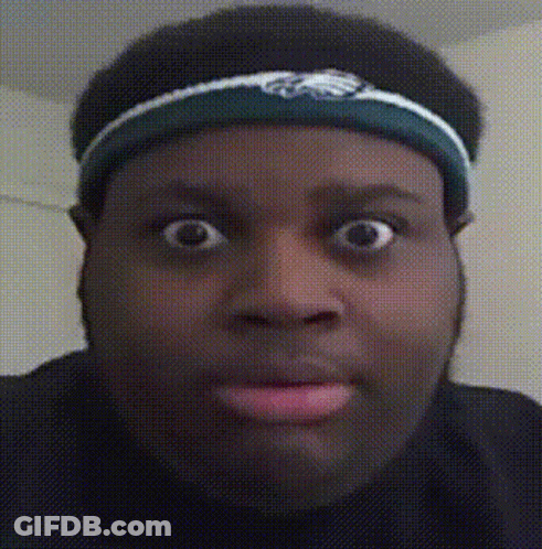 Man Wearing Eagle Headband GIF