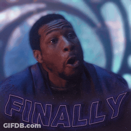 Man Wearing Finally Shirt GIF