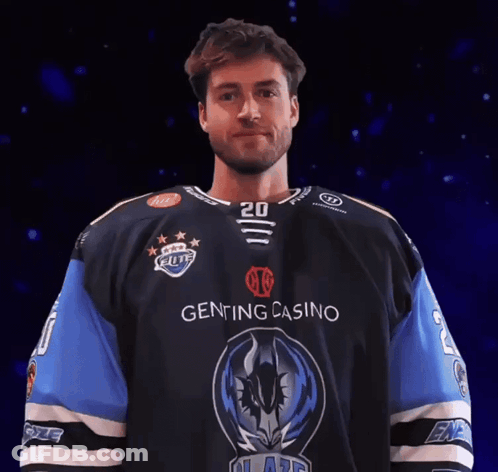 Man Wearing Genting Casino Jersey GIF