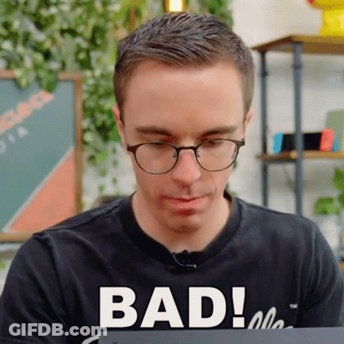 Man Wearing Glasses And Bad Shirt GIF