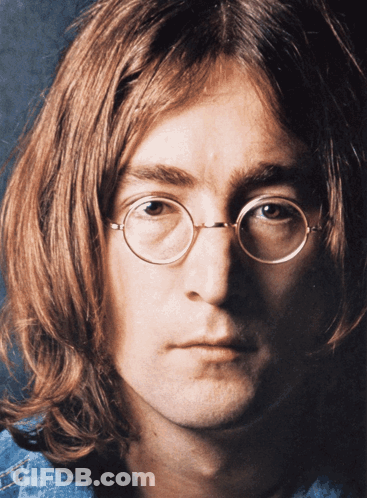 Man Wearing Glasses And Denim Shirt GIF